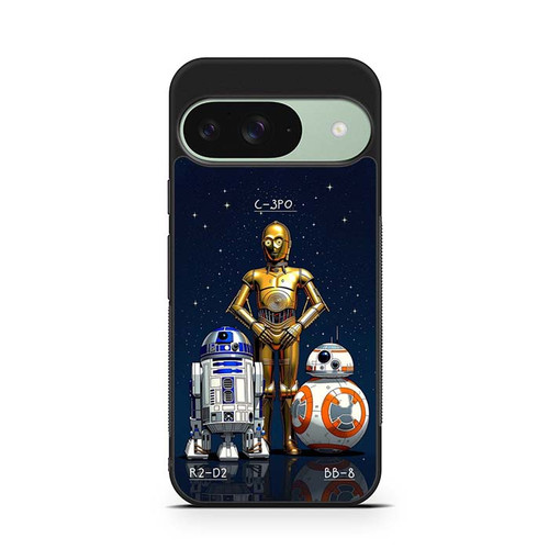 Star Wars Saga C-3PO R2-D2 BB-8 Google Pixel 9 Case