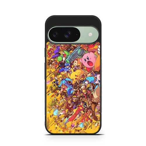 Super Smash Bros Ultimate Mural Google Pixel 9 Case