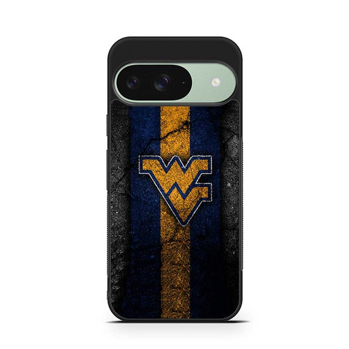 West Virginia Mountaineers Asphalt Texture Google Pixel 9 Case
