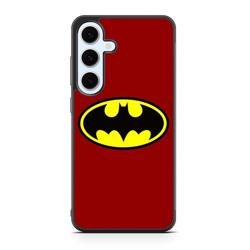 Batman Logo in Red Samsung Galaxy S24 Case