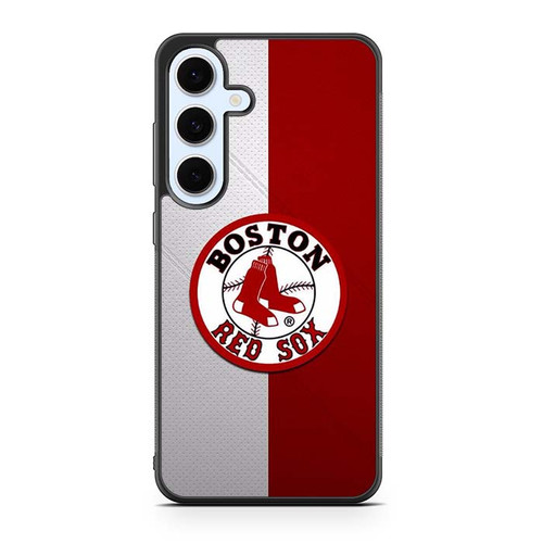 Boston Red Sox Crimson Grid Samsung Galaxy S24 Case
