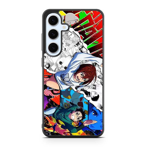 Dandadan Momo Ayase and Okarun Samsung Galaxy S24 Case