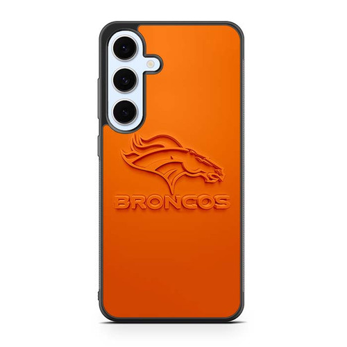 Denver Broncos Logo Orange Samsung Galaxy S24 Case