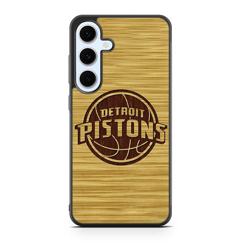Detroit Pistons Wooden Pattern 01 Samsung Galaxy S24 Case