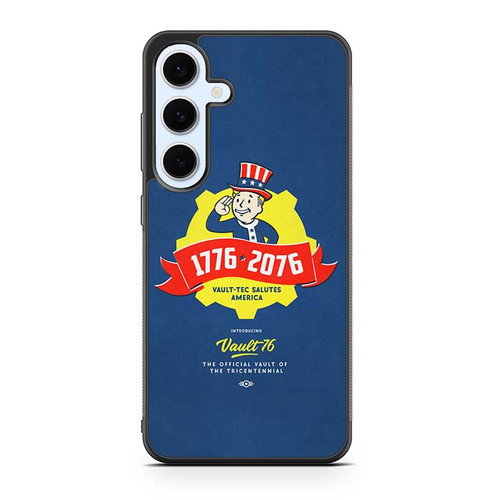 Fault Vault 76 Poster Samsung Galaxy S24 Case