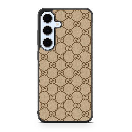 Gucci Leather Pattern Samsung Galaxy S24 Case