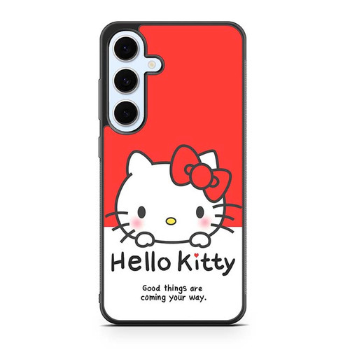Hello Kitty Quotes Samsung Galaxy S24 Case