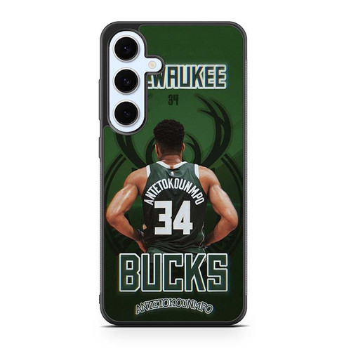 Milwaukee Bucks Antetokounmpo 34 Samsung Galaxy S24 Case