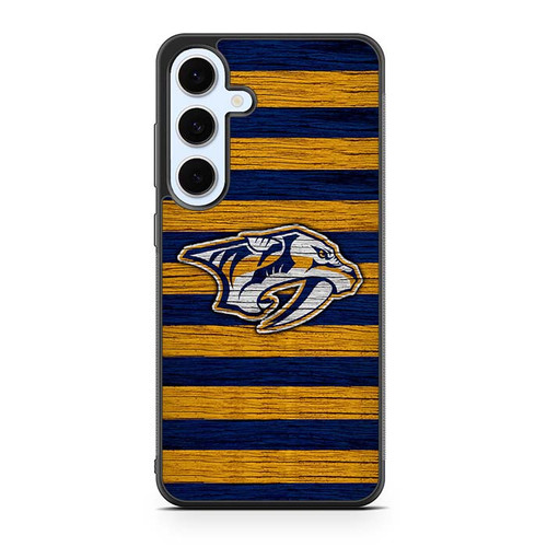 Nashville Predators Wooden Pattern Samsung Galaxy S24 Case