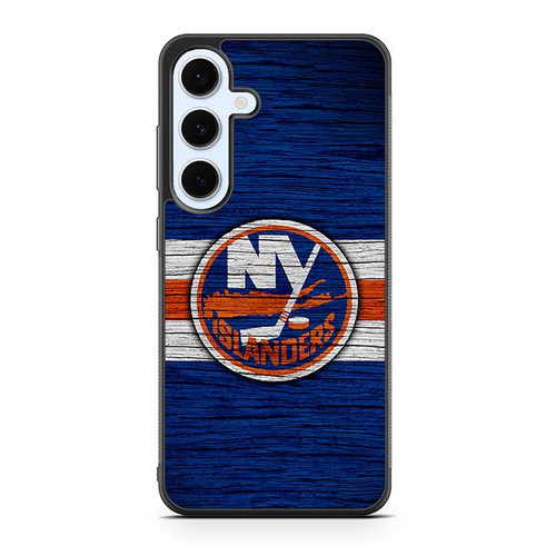 New York Islanders Wooden Pattern Samsung Galaxy S24 Case