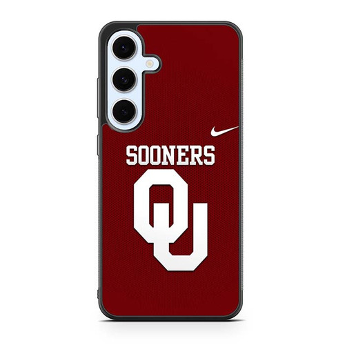 Oklahoma Sooner 01 Samsung Galaxy S24 Case