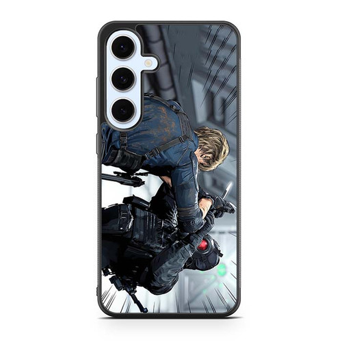 Resident Evil Requiem Leon Vs Hunt Samsung Galaxy S24 Case