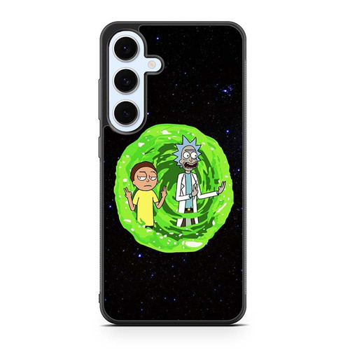 Rick and Morty Portal Samsung Galaxy S24 Case