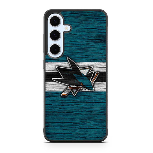 San Jose Sharks Wooden Pattern Samsung Galaxy S24 Case