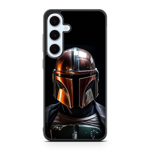 Star Wars Mandalorian Amber Beskar Samsung Galaxy S24 Case
