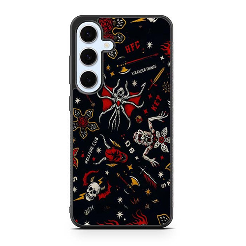 Stranger Things Hellfire Gothic Chaos 01 Samsung Galaxy S24 Case