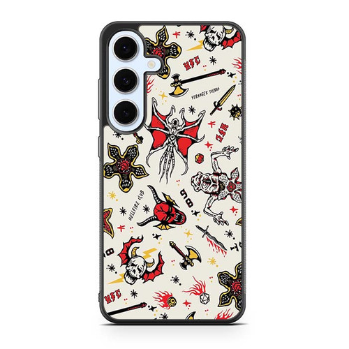 Stranger Things Hellfire Gothic Chaos 02 Samsung Galaxy S24 Case
