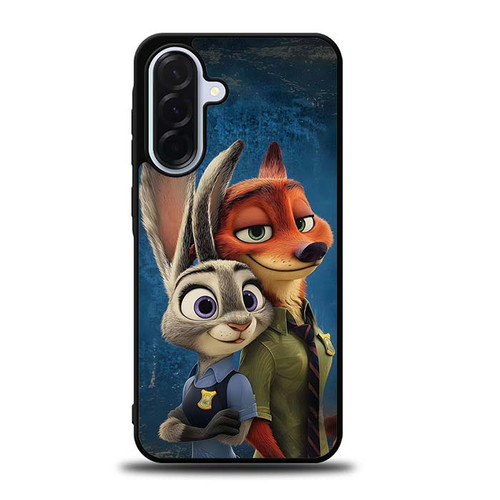 Zootopias Hopps and Nick Brave Hearts Samsung Galaxy A36 5G Case