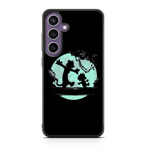 Calvin and Hobbes Play At Night Samsung Galaxy S23 Case
