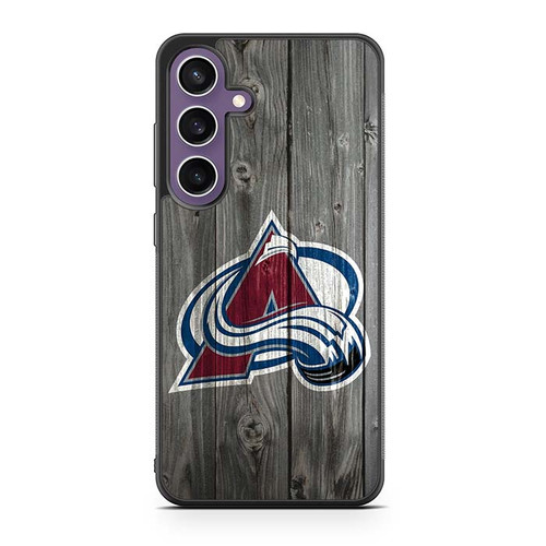 Colorado Avalanche Wooden Pattern Samsung Galaxy S23 Case