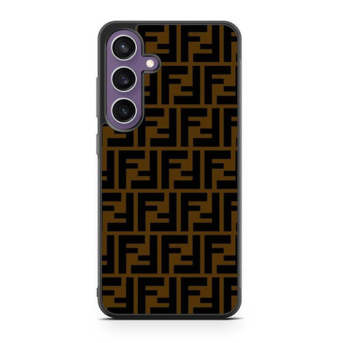Fendi Brown Samsung Galaxy S23 Case