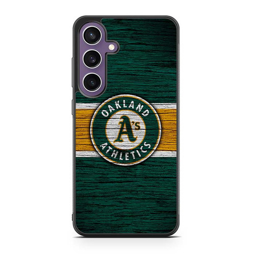 Oakland Athletics Wooden Pattern Samsung Galaxy S23 Case