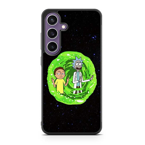 Rick and Morty Portal Samsung Galaxy S23 Case