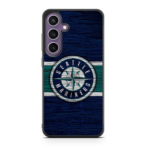 Seattle Mariners Wooden Pattern Samsung Galaxy S23 Case