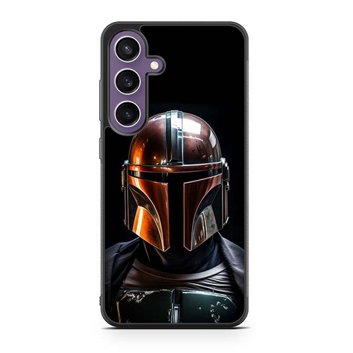 Star Wars Mandalorian Amber Beskar Samsung Galaxy S23 Case