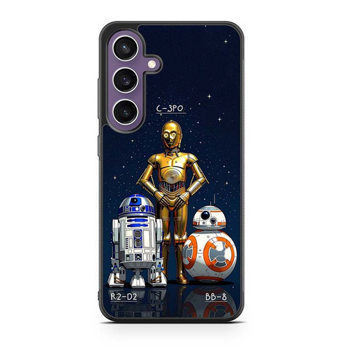 Star Wars Saga C-3PO R2-D2 BB-8 Samsung Galaxy S23 Case