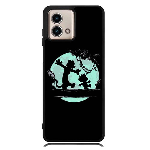 Calvin and Hobbes Play At Night Moto G Stylus 2023 Case