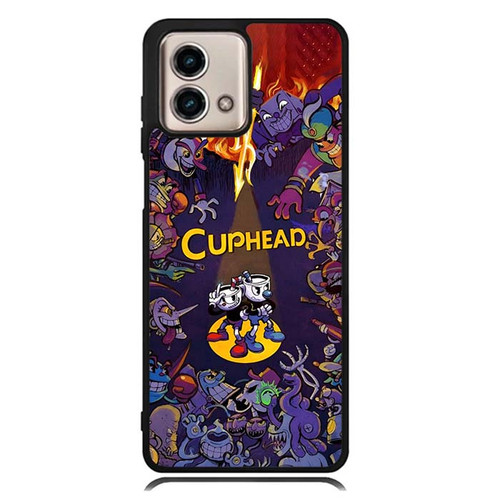 Cuphead and Mugman Inkwell Isle Moto G Stylus 2023 Case