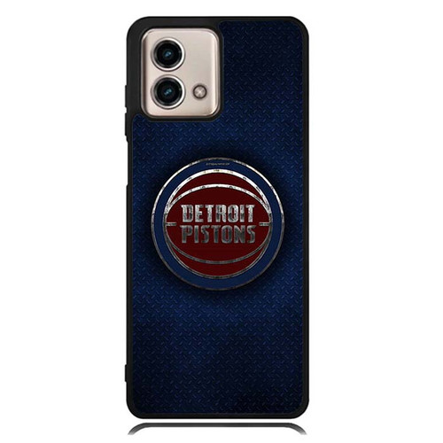 Detroit Pistons Metallic Moto G Stylus 2023 Case