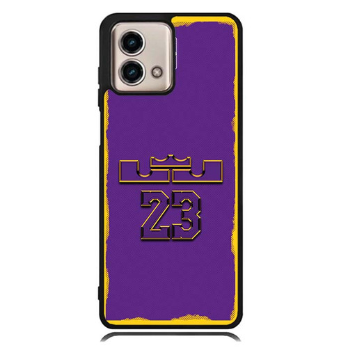 Los Angeles Lakers LeBron James Moto G Stylus 2023 Case