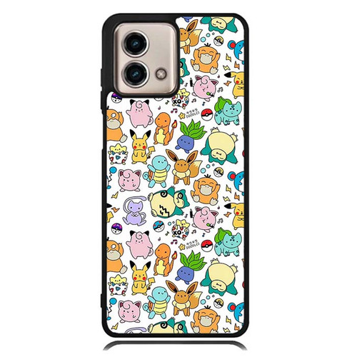Pokemon Snorlax Eevee and Bulbasaur Moto G Stylus 2023 Case