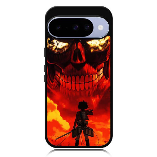 Attack on Titan Mikasa Vs Titan Google Pixel 10 Case