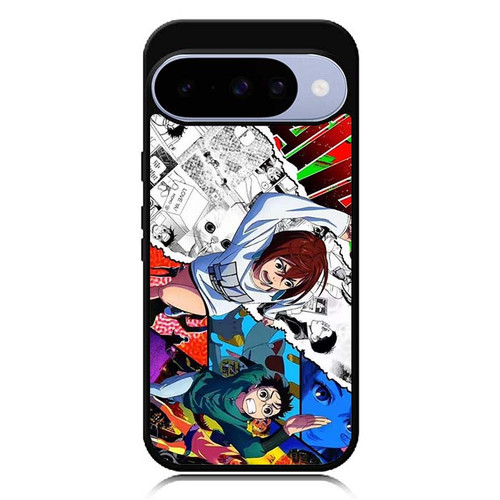 Dandadan Momo Ayase and Okarun Google Pixel 10 Case