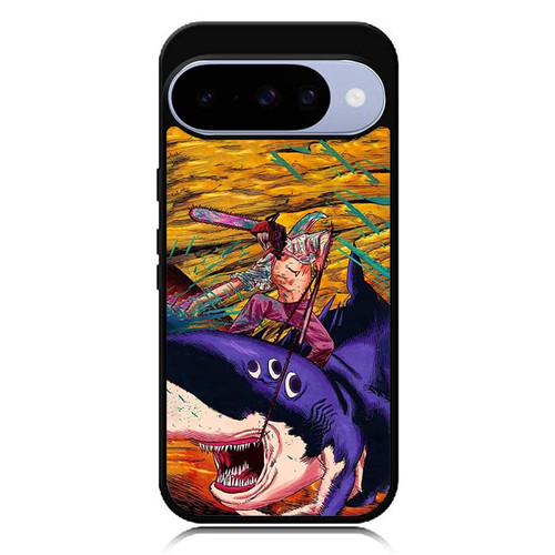 Denji Ride Shark Fiend Google Pixel 10 Case