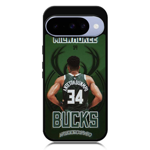 Milwaukee Bucks Antetokounmpo 34 Google Pixel 10 Case