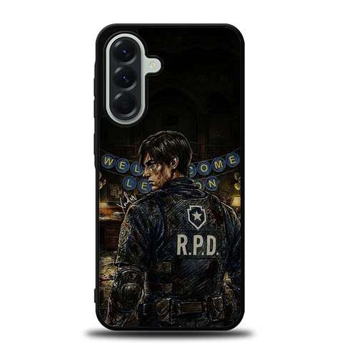 Resident Evil 2 Remake Welcome Leon Samsung Galaxy A56 5G Case