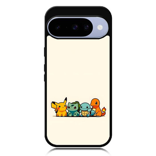 Pokemon Pikachu Bulbasaur Squirtle Charmander Google Pixel 10 Case