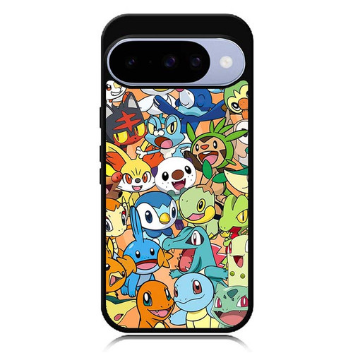 Pokemon starter collage Google Pixel 10 Case