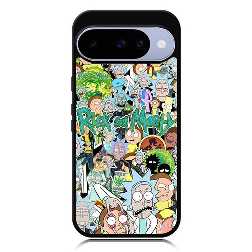 Rick And Morty Collage Google Pixel 10 Case