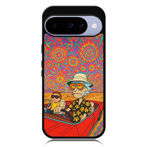 Rick and Morty Psychedelic Vibe Google Pixel 10 Case
