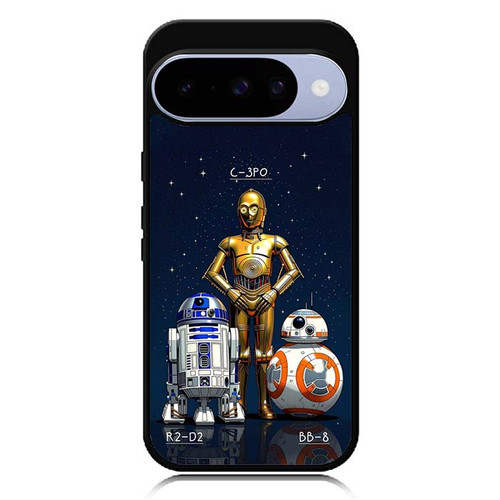 Star Wars Saga C-3PO R2-D2 BB-8 Google Pixel 10 Case