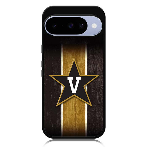 Vanderbilt Commodores Wooden Pattern Google Pixel 10 Case