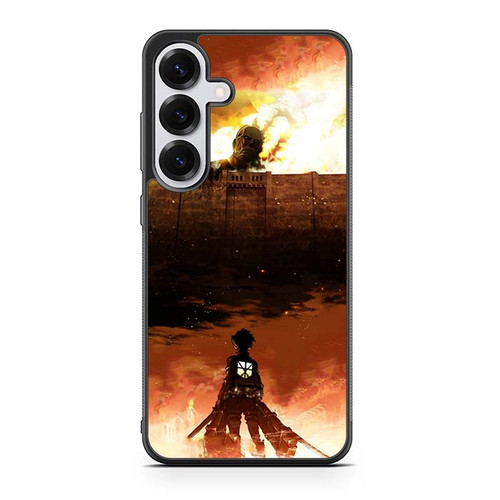 Attack on Titan Eren Yeager Samsung Galaxy S25 Case