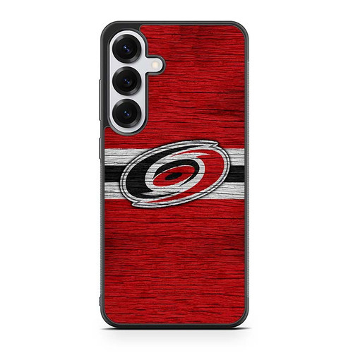 Carolina Hurricanes Wooden Pattern Samsung Galaxy S25 Case