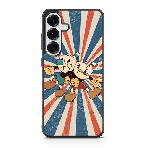 Cuphead and Mugman Samsung Galaxy S25 Case