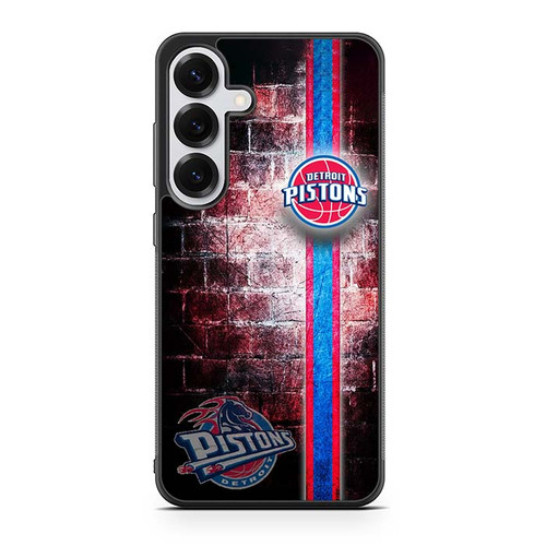 Detroit Pistons Bricks Samsung Galaxy S25 Case